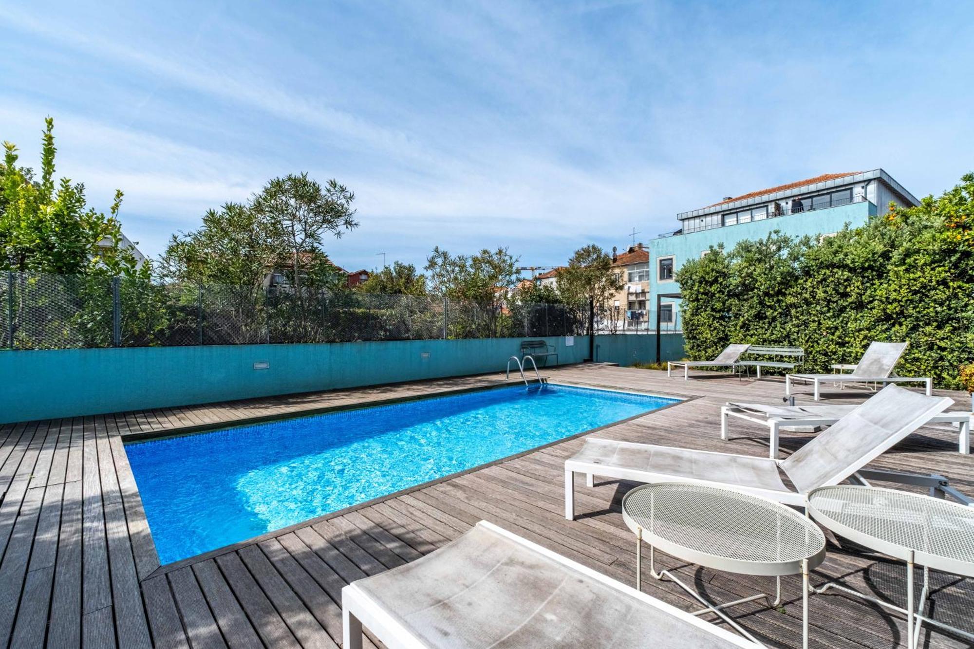 Hm - Porto Blue Pool Apartment Bagian luar foto