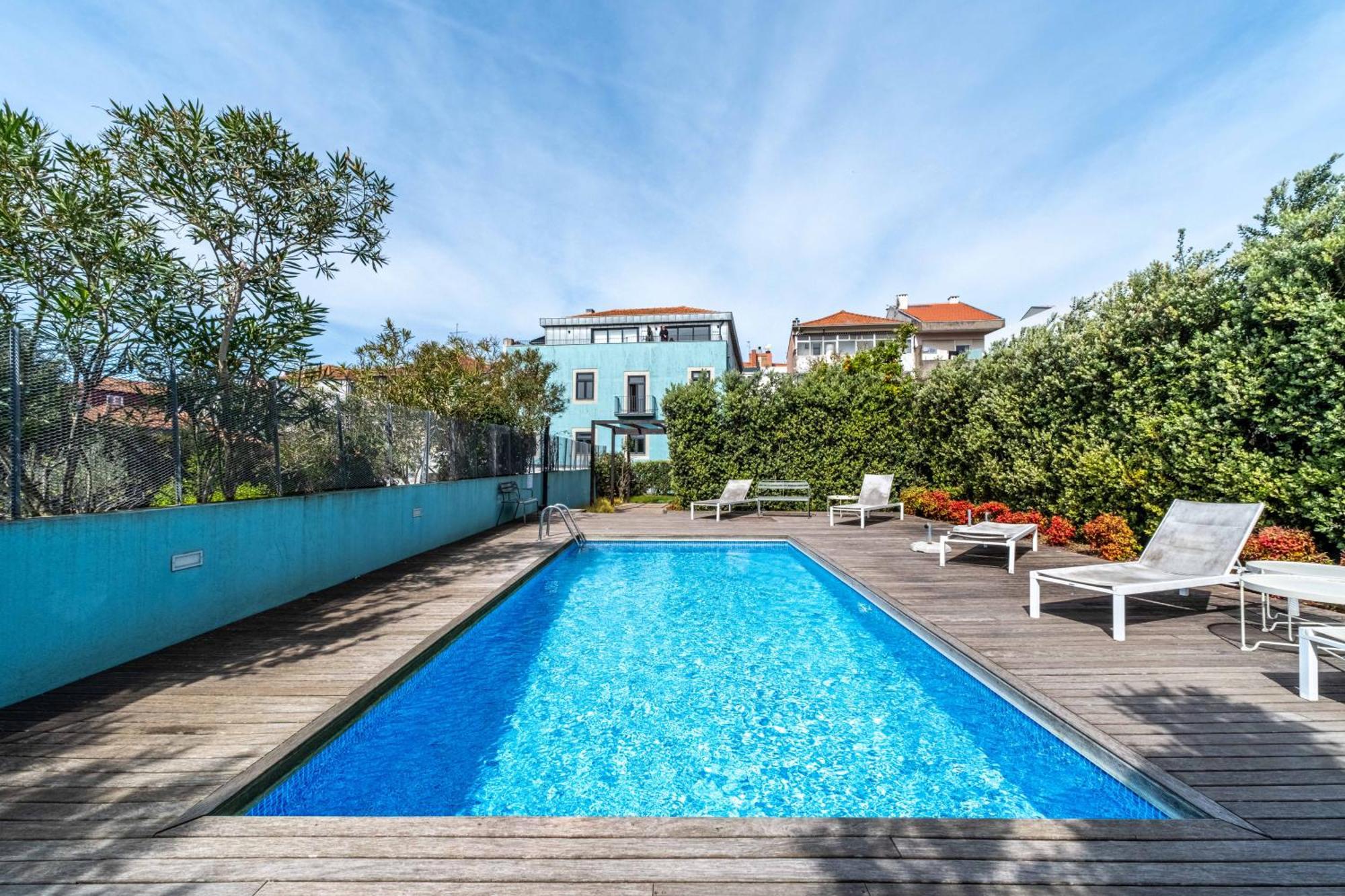 Hm - Porto Blue Pool Apartment Bagian luar foto